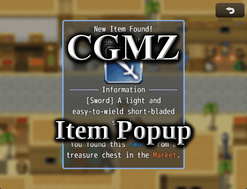 Item Popup