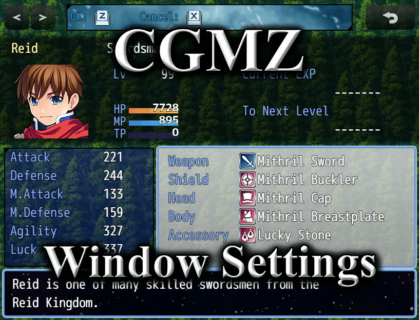 Window Settings
