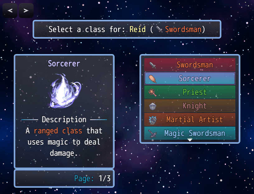 Basic class description and image