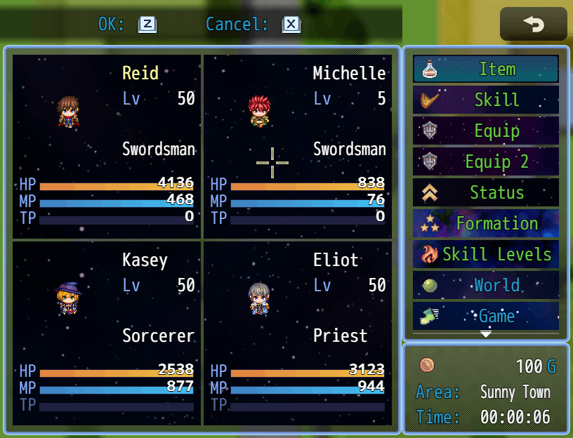 A hit marker mouse cursor in the main menu