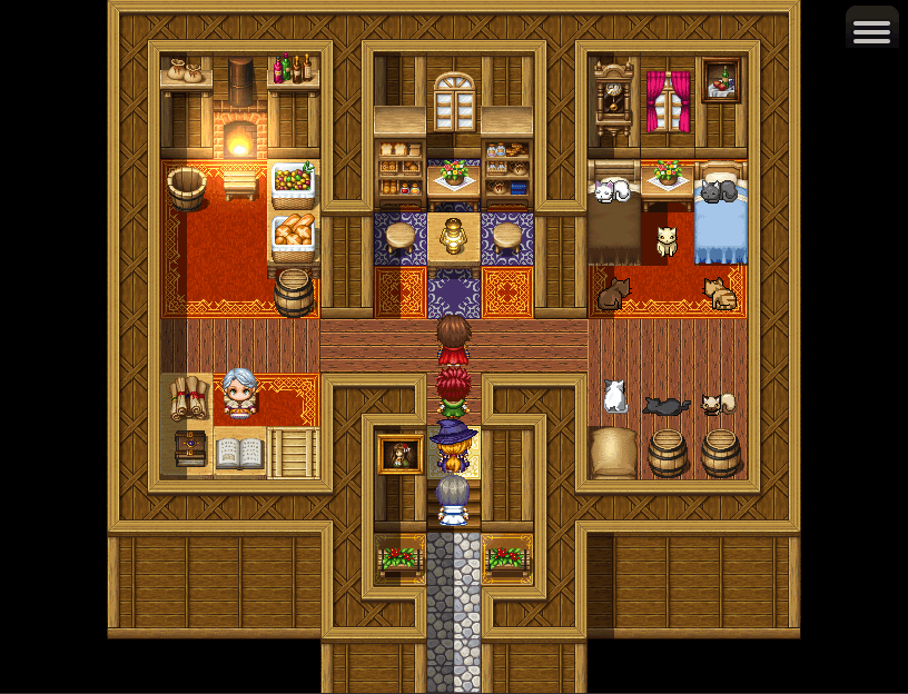 A house with many different cats living in it.
