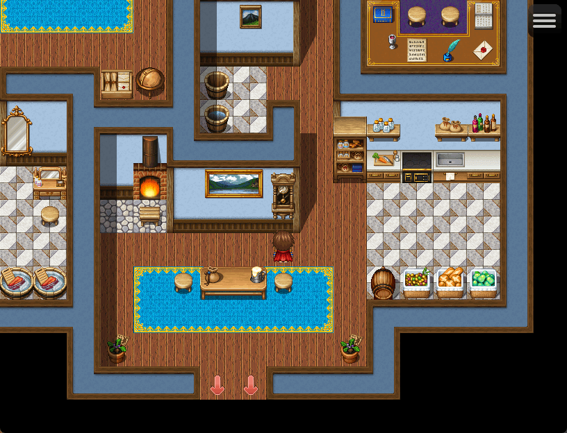 The third house interior