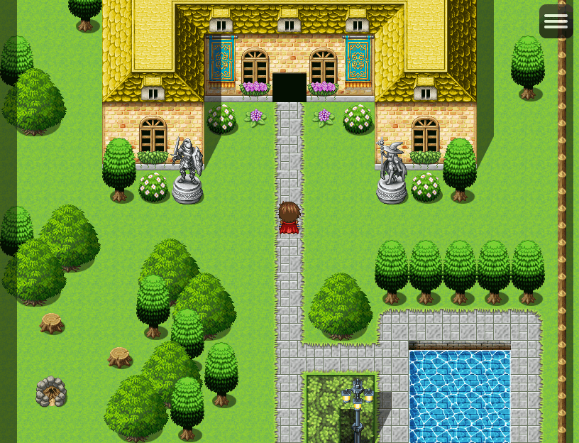 A mansion in one of the standard style villages